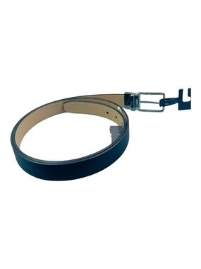 Michael Kors Belt Black/Camel Reversible and Adjustable Silver Metal Belt